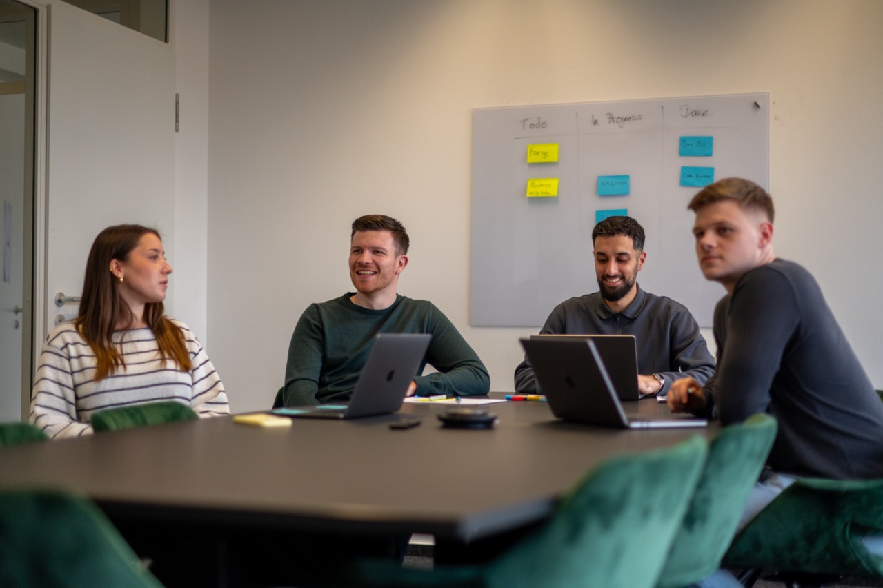 Computerra Team beim Sprint Planning