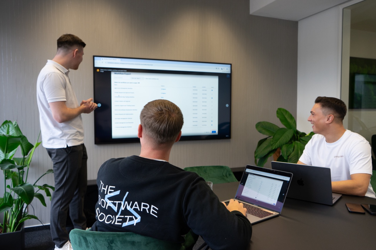 Team-Meeting im Büro